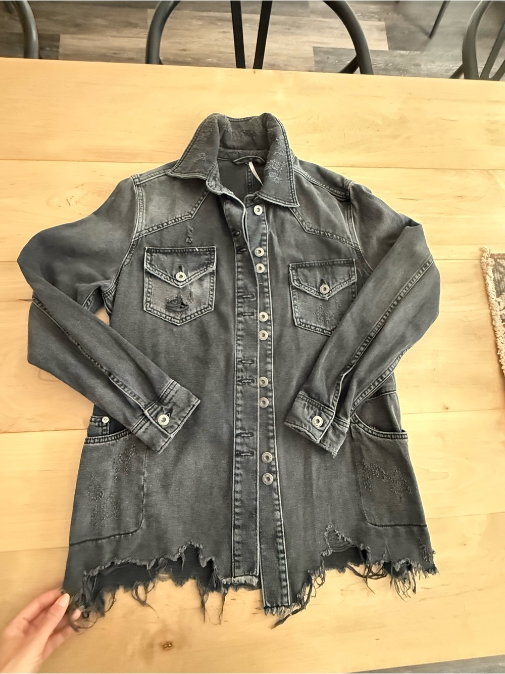 Free People denim jacket
